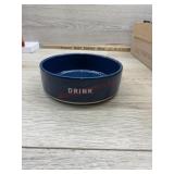 Dog water dish "drink"