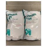 2 bags 8 lbs Epsom salts