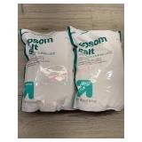 2 bags 8 lbs Epsom salts