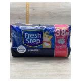 4 packs 9.5 lb kitty litter 38 lb total