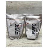 2 bags protein powder