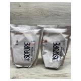 2 bags protein powder