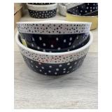 Set of two dog bowls