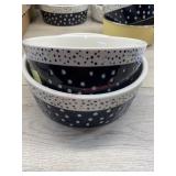 Set of two dog bowls