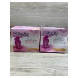 2 boxes playtex super plus