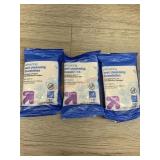 30 wet cleansing towelettes