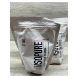 3 bags I so pure protein powder