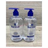 2 bactive 16.9 oz hand sanitizers