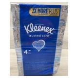 4 boxes Kleenex