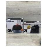 2 boxes trash bags majority if not all are in box