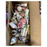 Various skin care lot box
