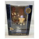 Electronic talking bank with C3PO and R2-D2