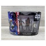 Han Solo Chewbacca and stormtrooper marked 2006