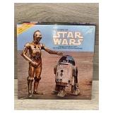 Star Wars record still in plastic With droids