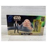 Jabba the hut and Han Solo