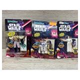 Lando clarissian. R2D2. Princess Leia