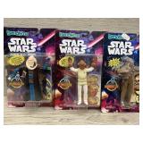 Bub fortuna. Admiral ackbar. Chewbacca. Bend ems