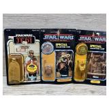 1983 marked figures prune face. Wicket. Paploo