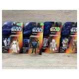 Princess Leia. Lando clarissian. R5D4. Luke