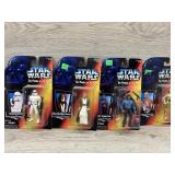 Storm trooper. Obi wan. Lando clarissian. C3PO