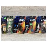 Luke skywalker. Tie fighter pilot. Yoda. Han Solo