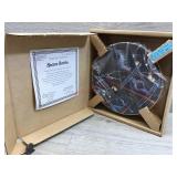 Star Wars collector plate space battle