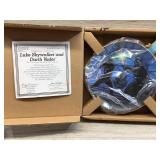Luke sky walker and Darth Vader collector plate