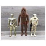 C3PO Chewbacca storm trooper marked 1978