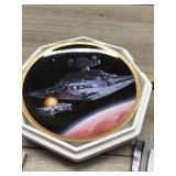 Space vehicles collector plate