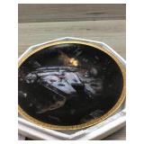 Millennium falcon collector plate