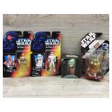 C3PO. Storm trooper. Jar jar blinks squirter.