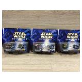 Star Wars micro machine pod racer packs and