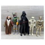 Obi wan. Boba fett. Darth Vader needs repaired.