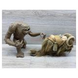 Rancor and bantha