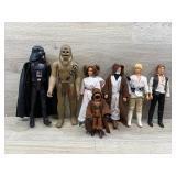 Darth Vader. Chewbacca. Princess Leia. Obi wan.