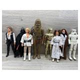 Han Solo. Darth Vader. Luke skywalker. Chewbacca.