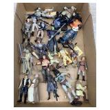 Flat of action figures