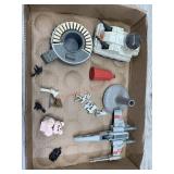 Assorted vehicles and figures