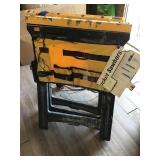 SET OF PLASTIC SAWHORSES