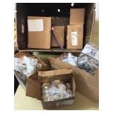 BOX OF CABINET HARDWARE