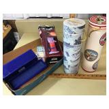 FLAT WITH CAN CRUSHER/ 2 WINE BOTTLE DECORATOR