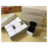 4 BOXES OF NEW JEWELRY NECKLACE BOXES