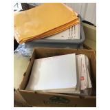 LABELS/ SHIPPING ENVELOPES AND MISC SHIP SUPPLIES