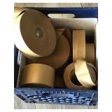 CRATE OF GUMMED BACK PACKING TAPE