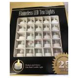 25 PC FLAMELESS TEA LIGHTS