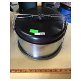 METAL CAKE AND PIE CARRIER