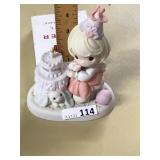 HAPPY BIRTHDAY PRECIOUS MOMENTS FIGURE