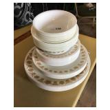6 PLACE SETTING CORRELLE DISHES