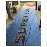 SUPER BOWL BANNER FROM LUCAS OIL STADIUM  OVER 50
