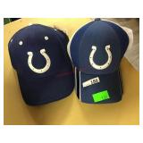 2 COLTS BALL CAPS
